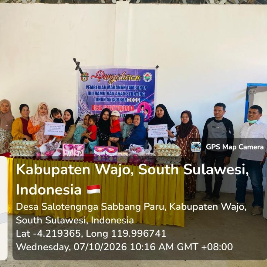 PEMBERIAN MAKANAN TAMBAHAN BAGI IBU HAMIL DAN ANAK STUNTING